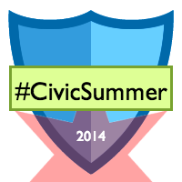 #CivicSummer 2014 Badge