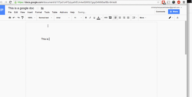 thisisagoogledoc