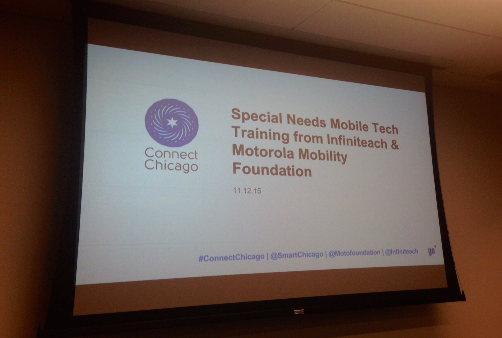 Connect Chicago Meetup Recap: Special Needs Tech Training with Infiniteach & Motorola Mobility Foundation