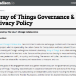Ways Residents Can Give Feedback on the Array of Things Governance & Privacy Policy