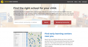 Chicago Early Learning Homepage