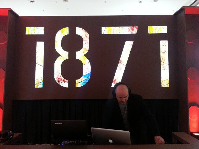 DJ John Tolva at 1871