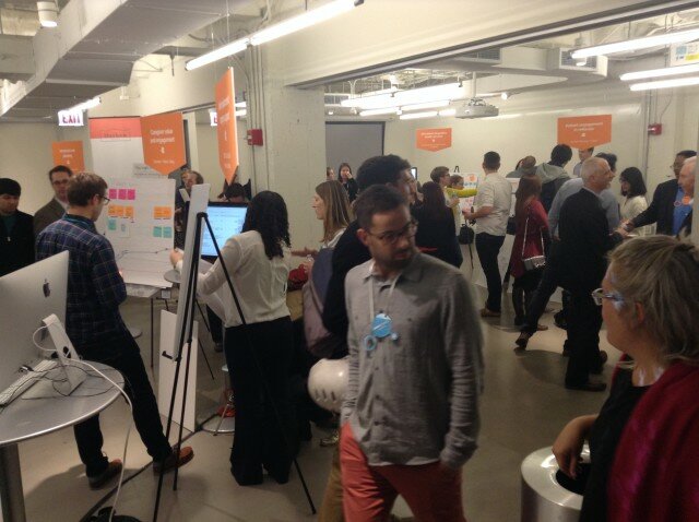 BarnRaise 2015 partners present their work at the Matter health-care incubator.