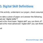 Connect Chicago Digital Skills Road Map Working Group #1
